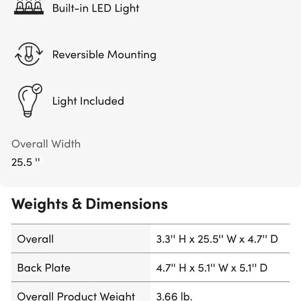 Bathroom Vanity Light